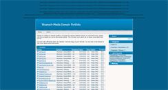 Desktop Screenshot of domains.wuensch-media.de